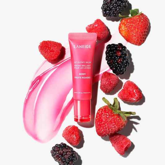 Lip Glowy Balm Berry | Hydrating Glossy Lip Moisturizer 💋